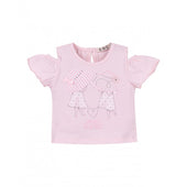 Everything Must Change (EMC) Baby Girl Light Pink T-shirt